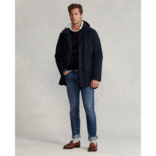 Polo Ralph Lauren Twill Hooded Coat & Quilted Liner 3