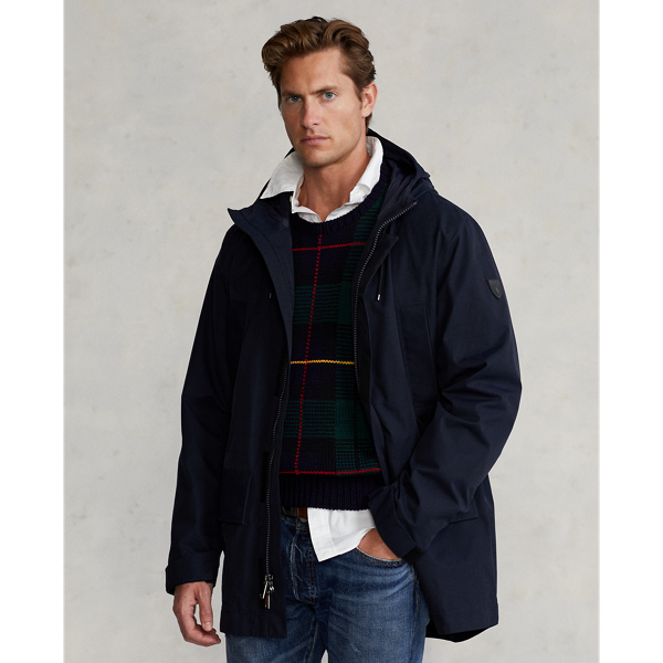Polo Ralph Lauren Twill Hooded Coat & Quilted Liner 7