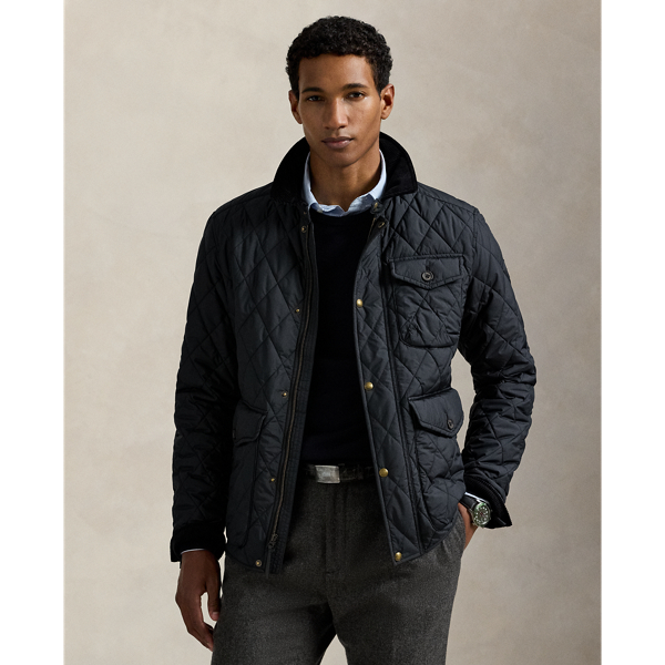 Water-Repellent Quilted Jacket