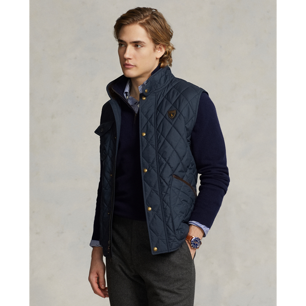 Water-Repellent Quilted Vest