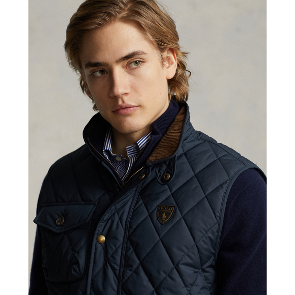 Water-Repellent Quilted Vest