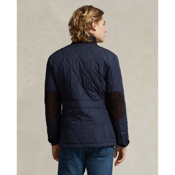 Polo Ralph Lauren Suede-Trim Quilted Jacket 4