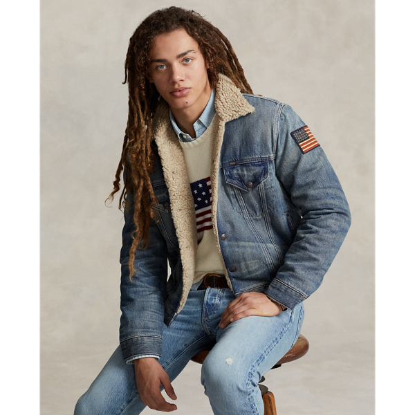 Polo deals sherpa jacket