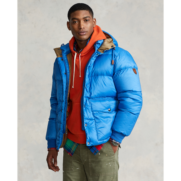 Water Repellent Down Jacket for Men Ralph Lauren GI