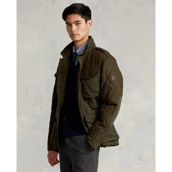 Veste de treillis matelass?�e pour homme | Ralph Lauren?� CH