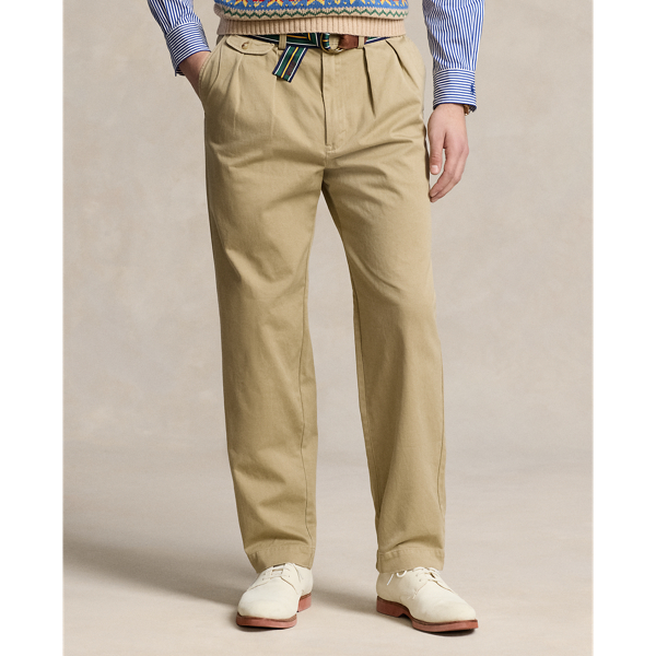 Whitman Relaxed Fit Pleated Chino Pant