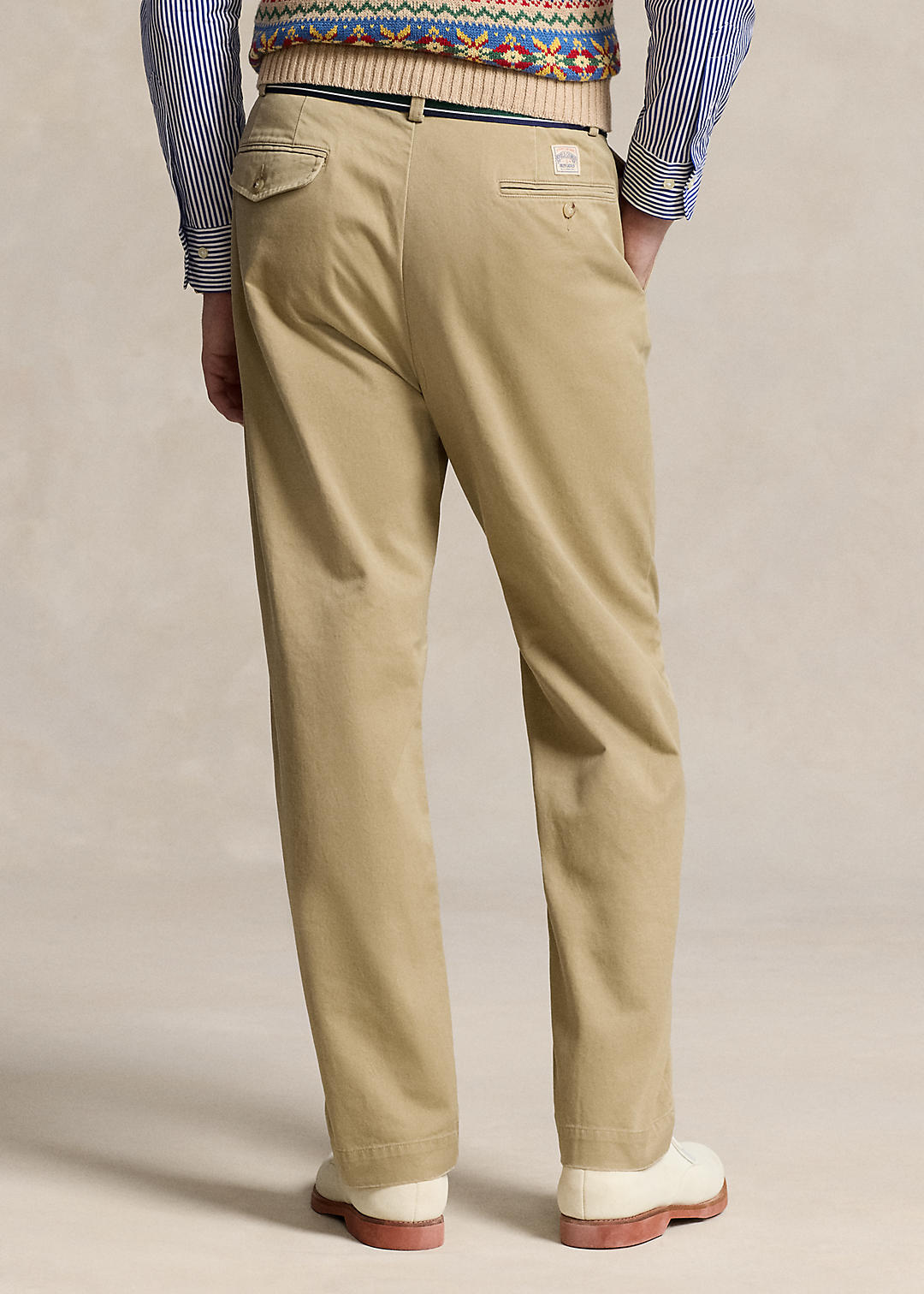 Polo Ralph Lauren Whitman Relaxed Fit Pleated Chino Trouser 4