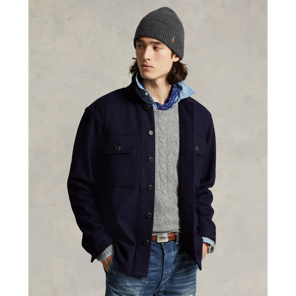 Polo Ralph Lauren Classic Fit Wool-Blend Workshirt 1