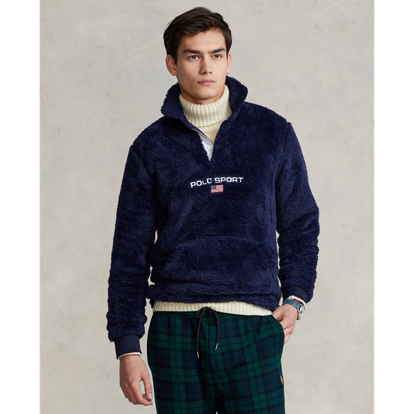 Pull Polo Sport en sherpa