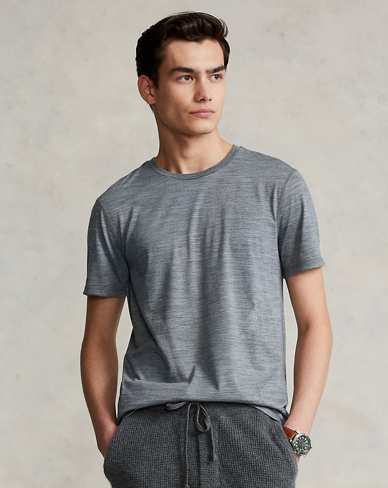 Custom Slim Fit Wool-Blend T-Shirt Polo Ralph Lauren 1