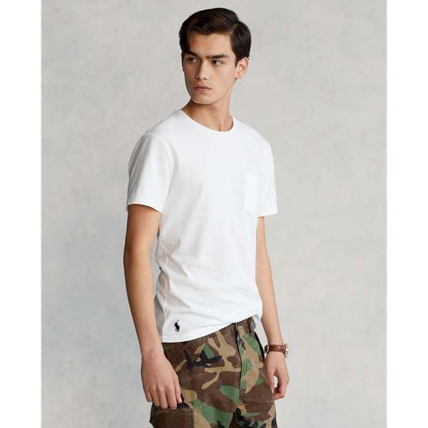 Polo Ralph Lauren Custom Slim Fit Jersey Pocket T-Shirt 1