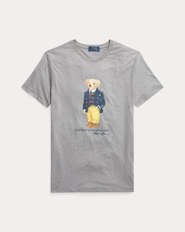 T-shirt ajusté Polo Bear en jersey