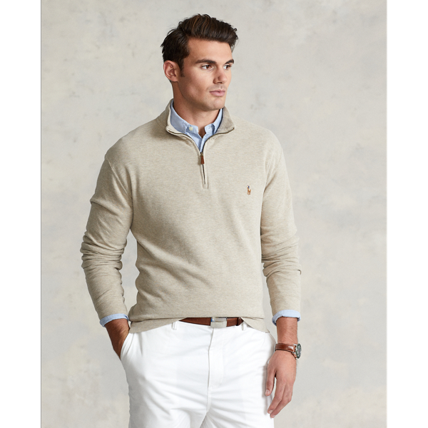 Estate-Rib Quarter-Zip Pullover Big & Tall 1