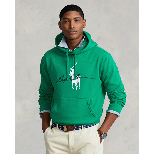 Big fleece hoodie on sale