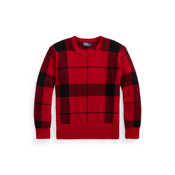 Buffalo Check Wool Jumper