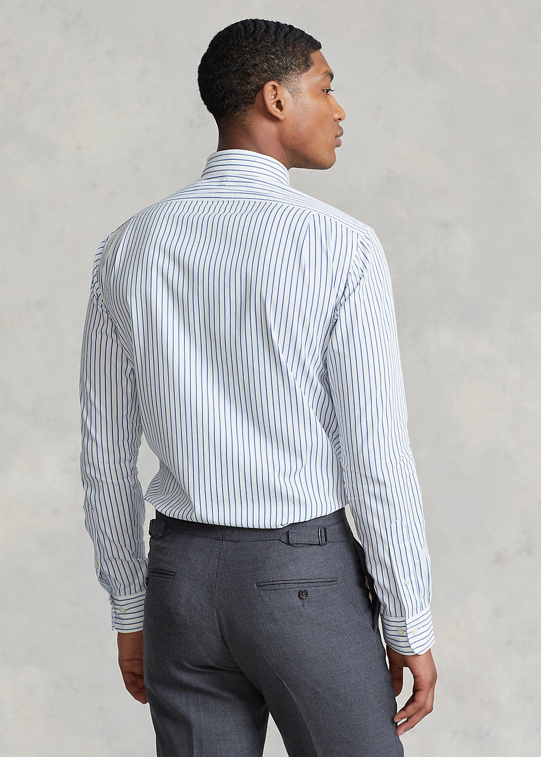 Polo Ralph Lauren Custom Fit Striped Poplin Shirt 4
