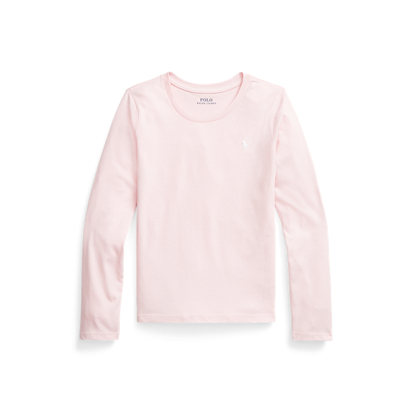Cotton Jersey Long-Sleeve T-shirt GIRLS 7–14 YEARS 1
