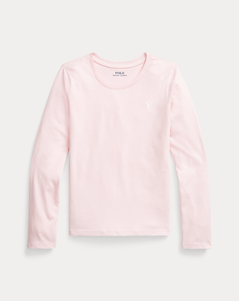 Cotton Jersey Long-Sleeve T-shirt GIRLS 7–14 YEARS 1