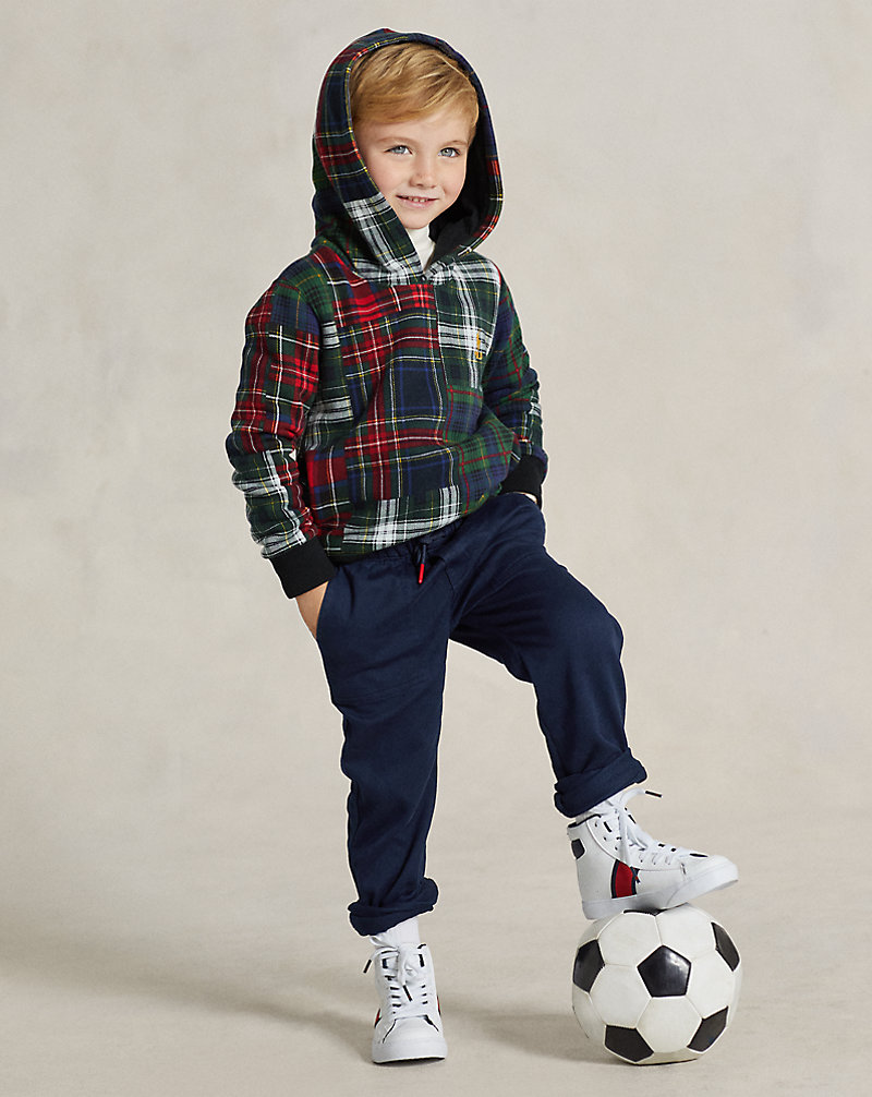 Stretch Cotton Tapered Trouser Boys 2-7 1