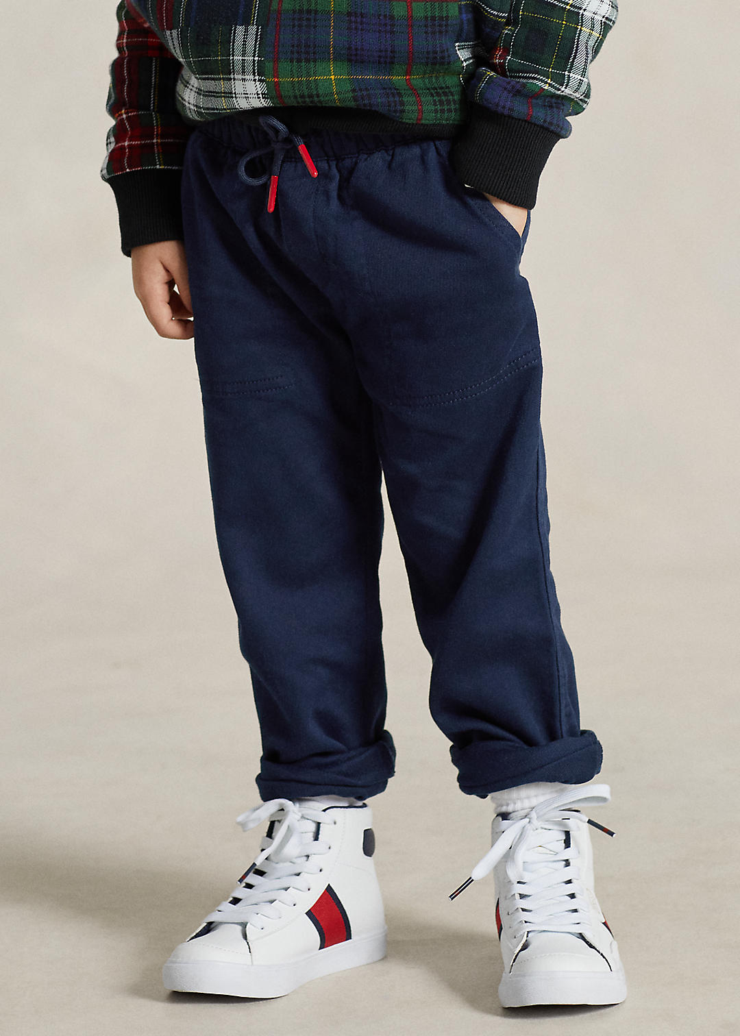 Boys 2-7 Stretch Cotton Tapered Trouser 5