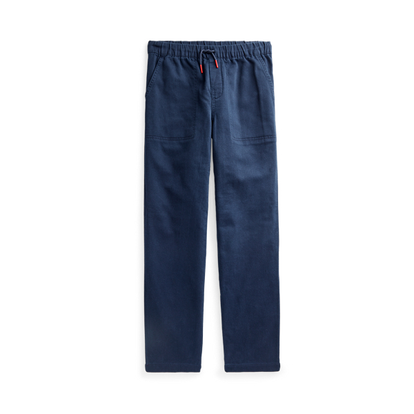 Boys 8-18 Stretch Cotton Tapered Trouser 1