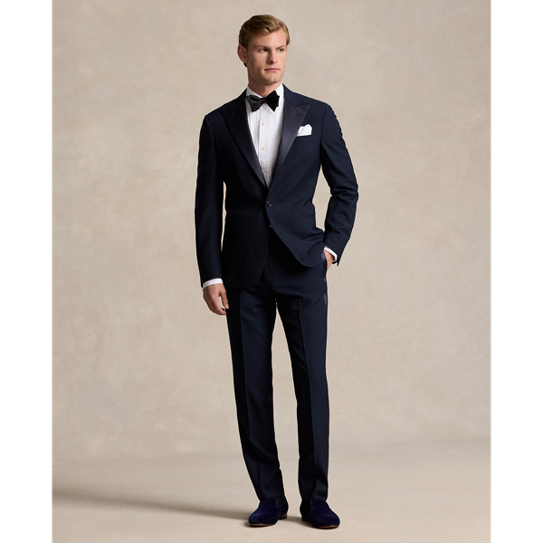 Polo Tailored Wool Barathea Peak Tuxedo