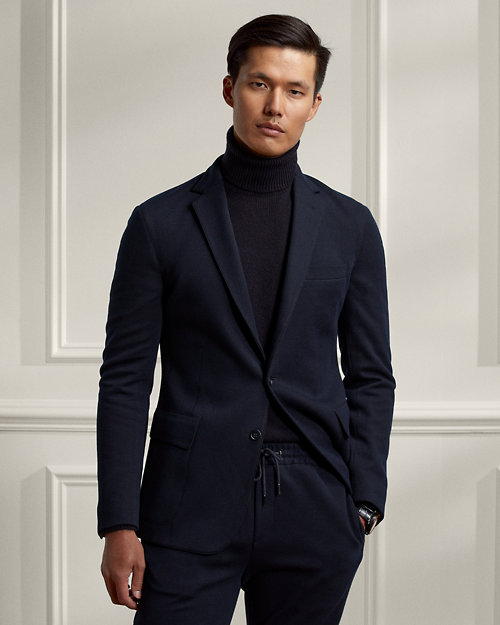 Hadley Hand-Tailored Jersey Suit Jacket