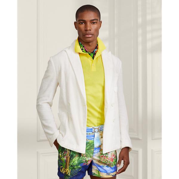 Hadley Monogram Terry Blazer