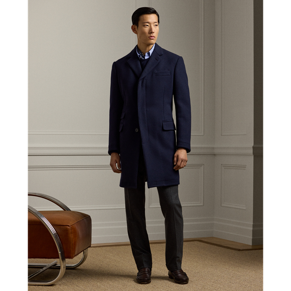 Kent Brushed Wool Topcoat