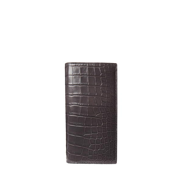 Ralph lauren top alligator wallet