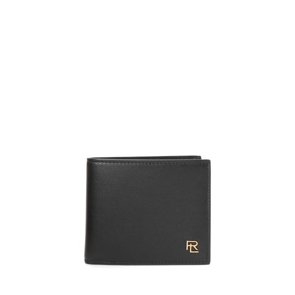 Monogram-Plaque Calfskin Billfold Wallet