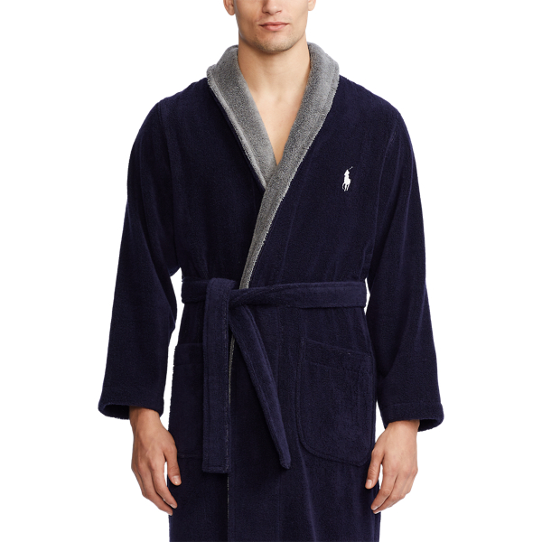 Peignoir en coton eponge pour homme Ralph Lauren FR