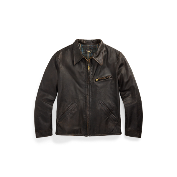 Ralph lauren jacket leather clearance