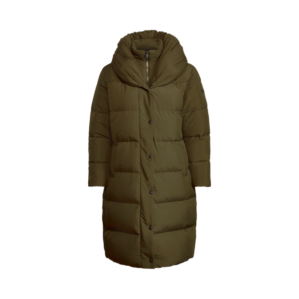 Ralph lauren oversized collar down coat 2025