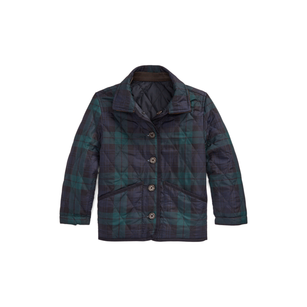 Boys 2-7 Reversible Plaid Water-Repellent Jacket 8