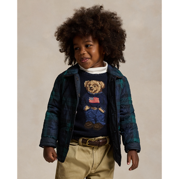 Boys 2-7 Reversible Plaid Water-Repellent Jacket 4