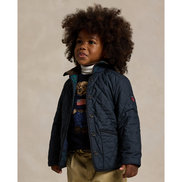 Boys 2-7 Reversible Plaid Water-Repellent Jacket 7