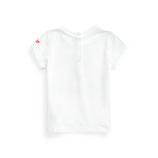 Baby Girl Polo Bear Cotton Jersey Tee 2