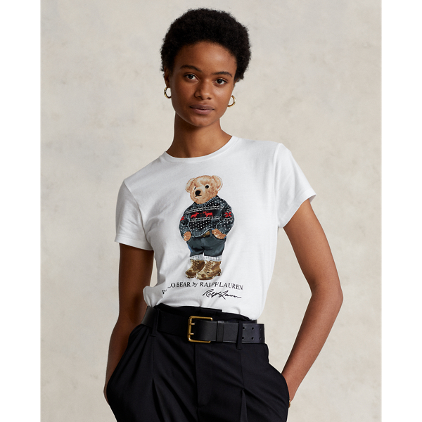 Camiseta bear ralph lauren hotsell