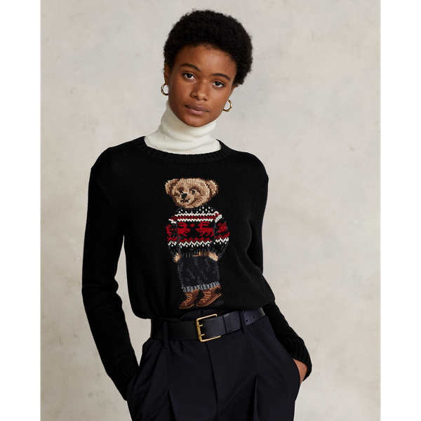 Fair Isle Polo Bear Cotton Jumper Polo Ralph Lauren 1