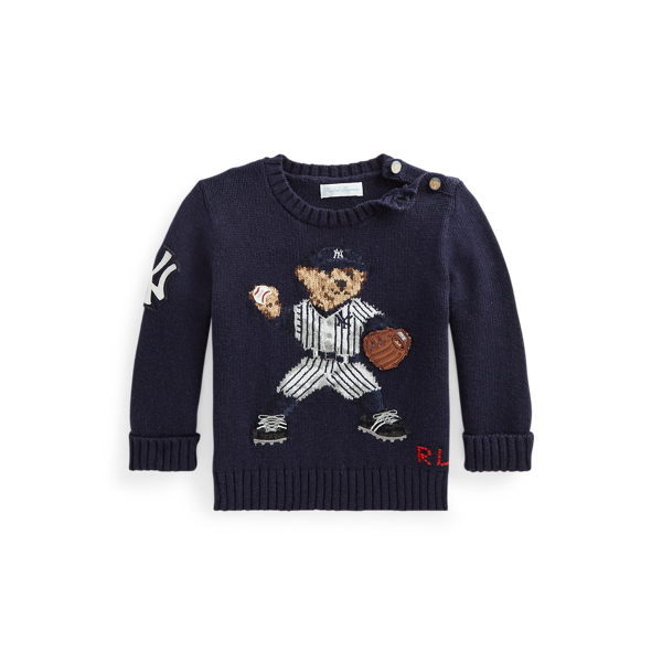 Pull Polo Ralph Lauren Yankees Bear pour Baby | Ralph Lauren® FR