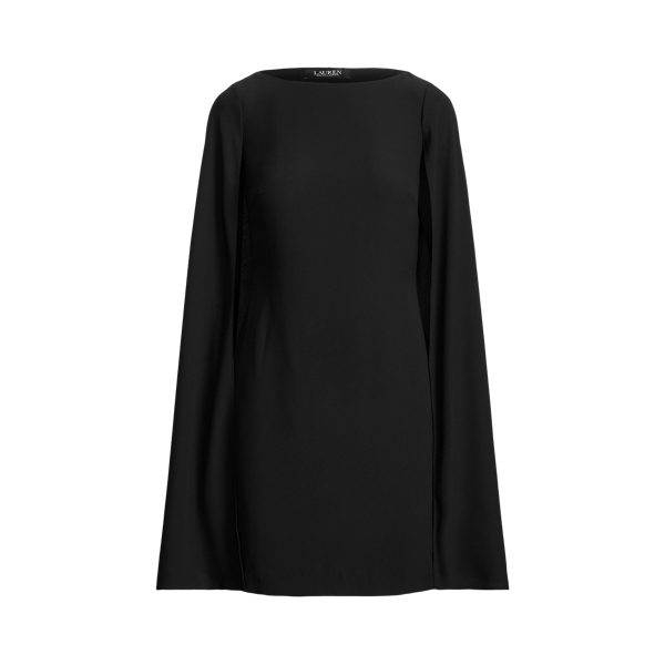 Polo Ralph Lauren Cape Georgette Cocktail Dress