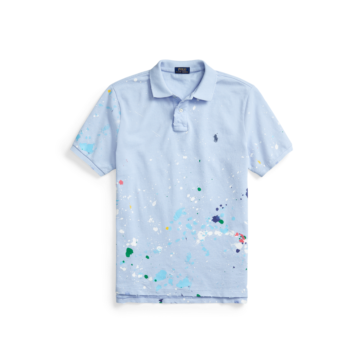 Ralph lauren paint splatter polo shirt new arrivals