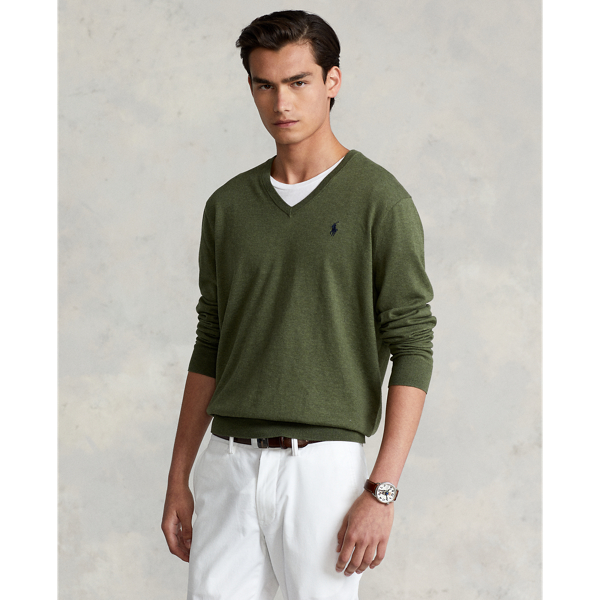 Cotton V-Neck Sweater Polo Ralph Lauren 1