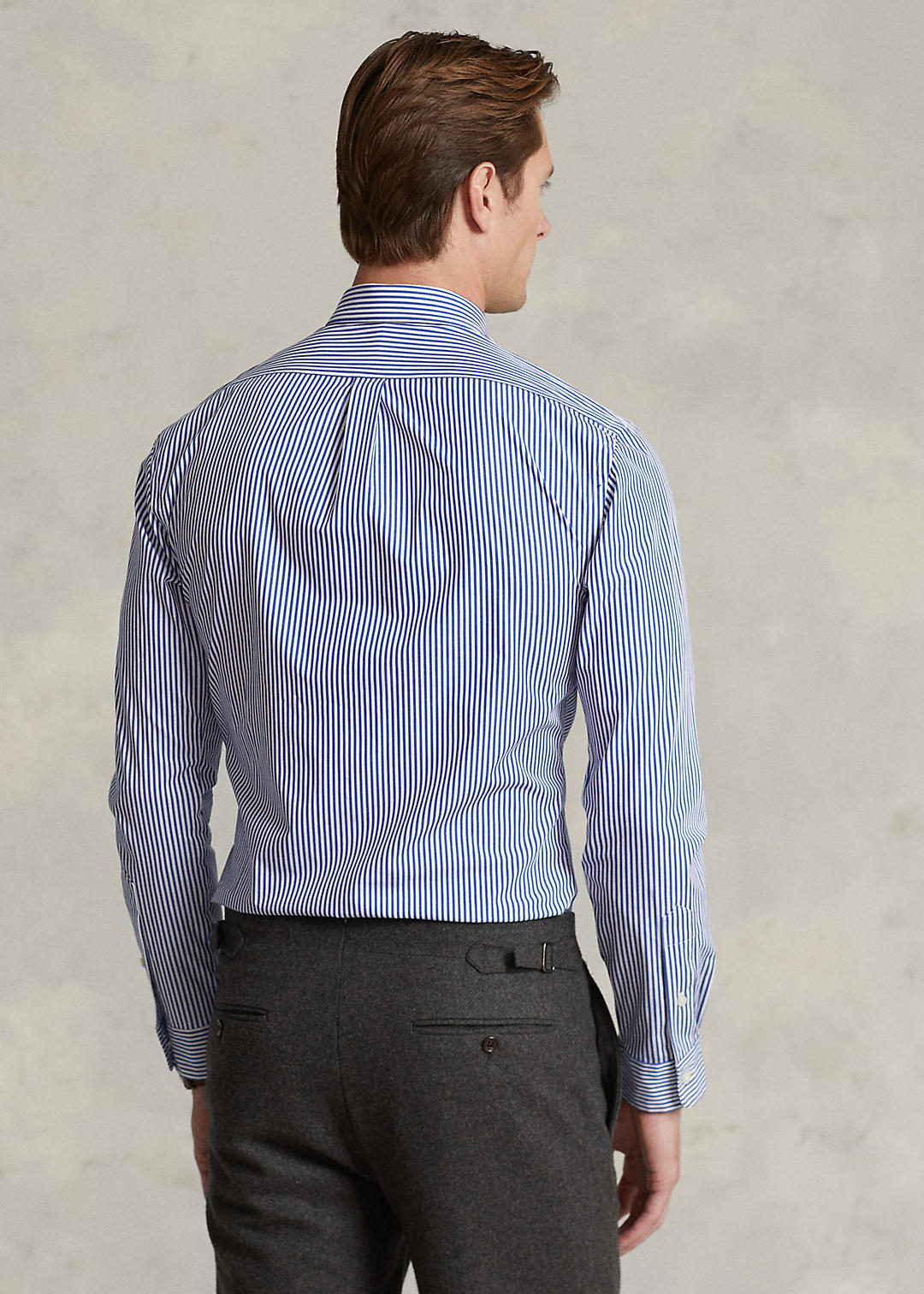 Polo Ralph Lauren Slim Fit Striped Stretch Poplin Shirt 4