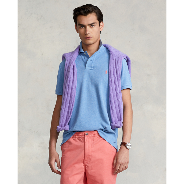 Polo Ralph Lauren Custom Slim Fit Mesh Polo Shirt 1