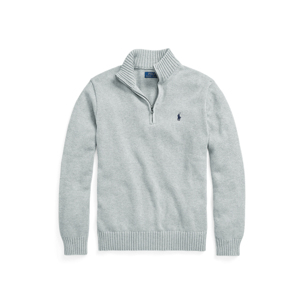 Chic Ralph Lauren Polo Pull Col Zippé Homme Restent Intacts