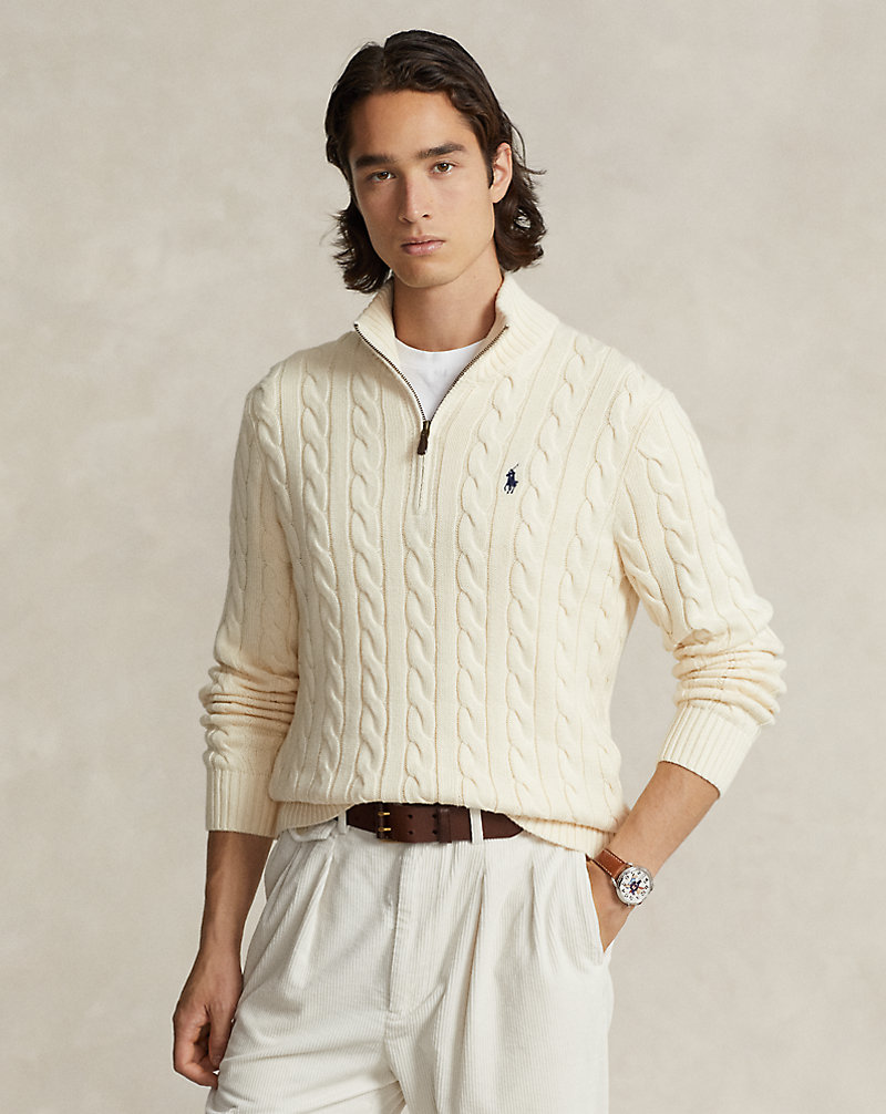 Cable-Knit Cotton Jumper Polo Ralph Lauren 1