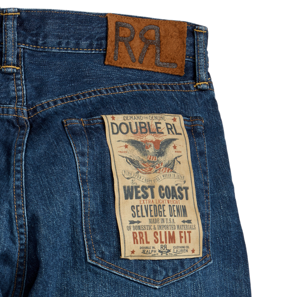 RRL Slim Fit Eastridge Selvedge Jean 7