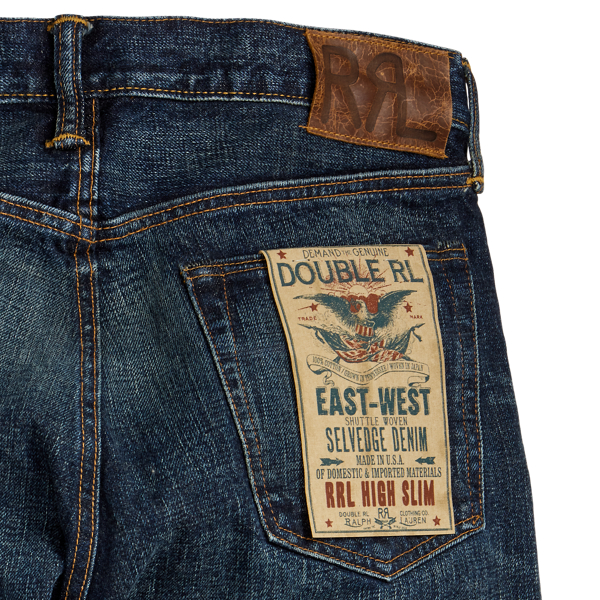RRL High Slim Bayview Selvedge Jean 7